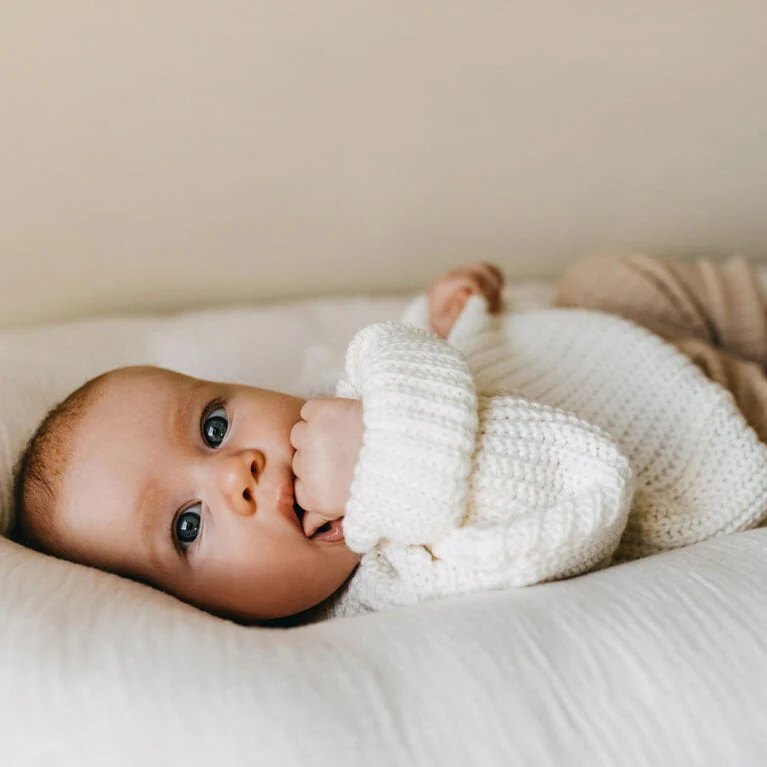Simmons - "Nido" Muslin Baby Lounger - Image 4