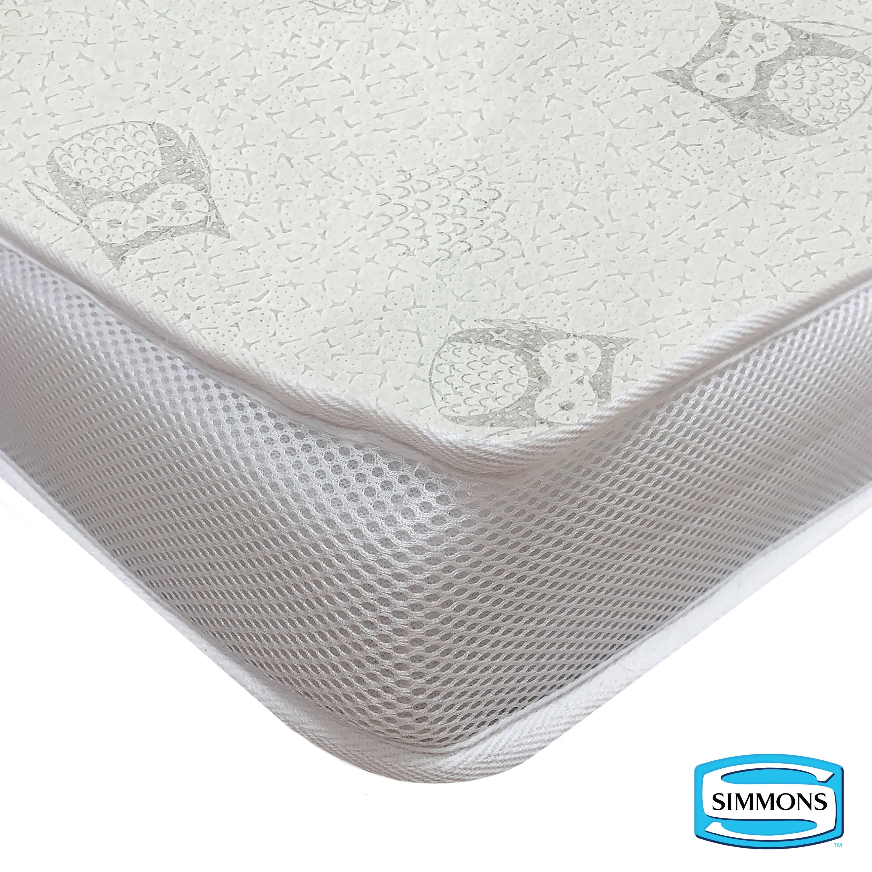 Simmons - Waterproof and Breathable Mini Crib Mattress - Firm Support - Image 2