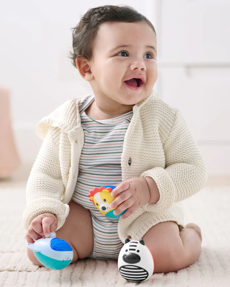Skip Hop - Baby Jungle Beats Baby Egg Shaker Trio - Image 2