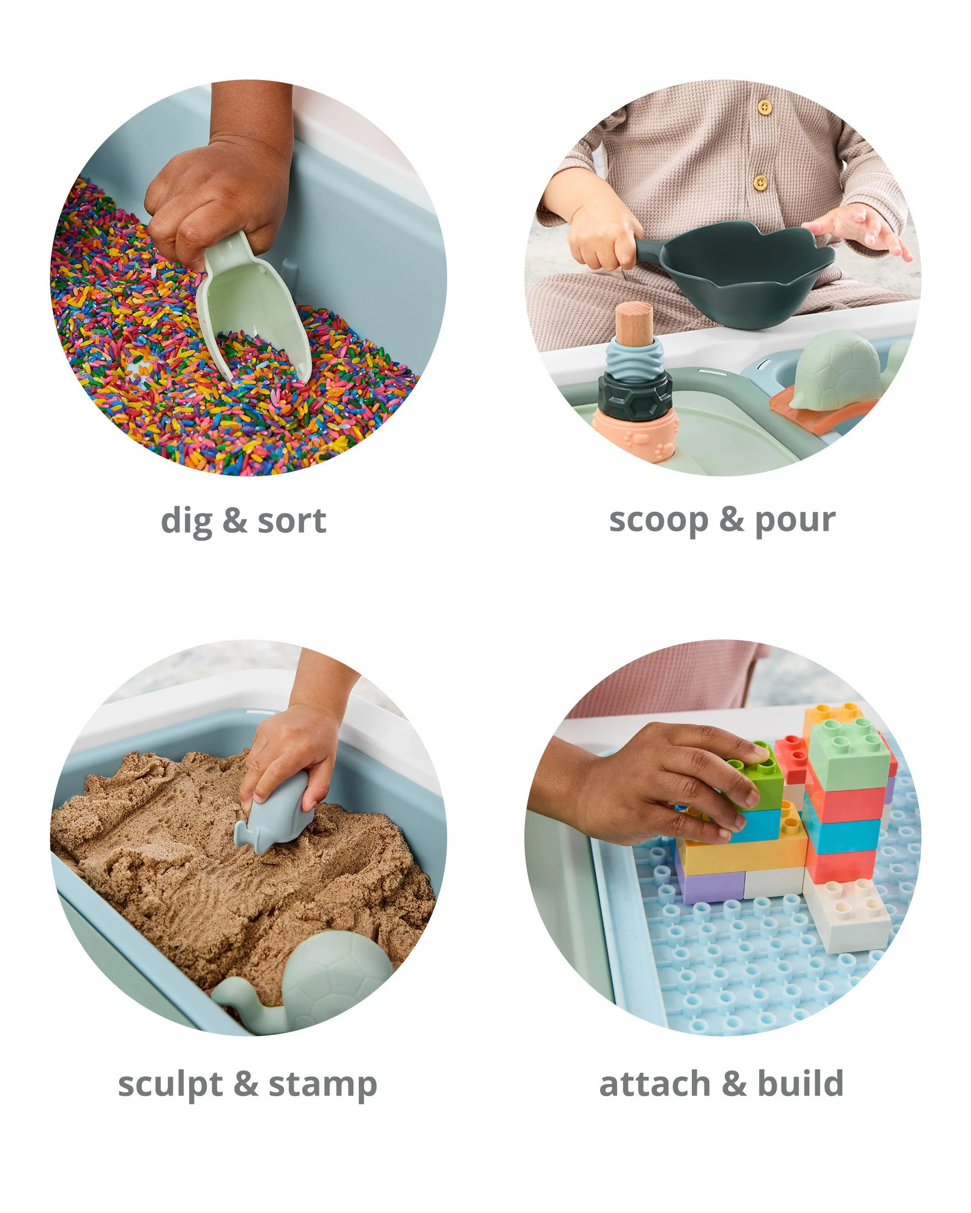 Skip Hop - Discoverosity 3-in-1 Sensory Table For Toddlers - Image 6