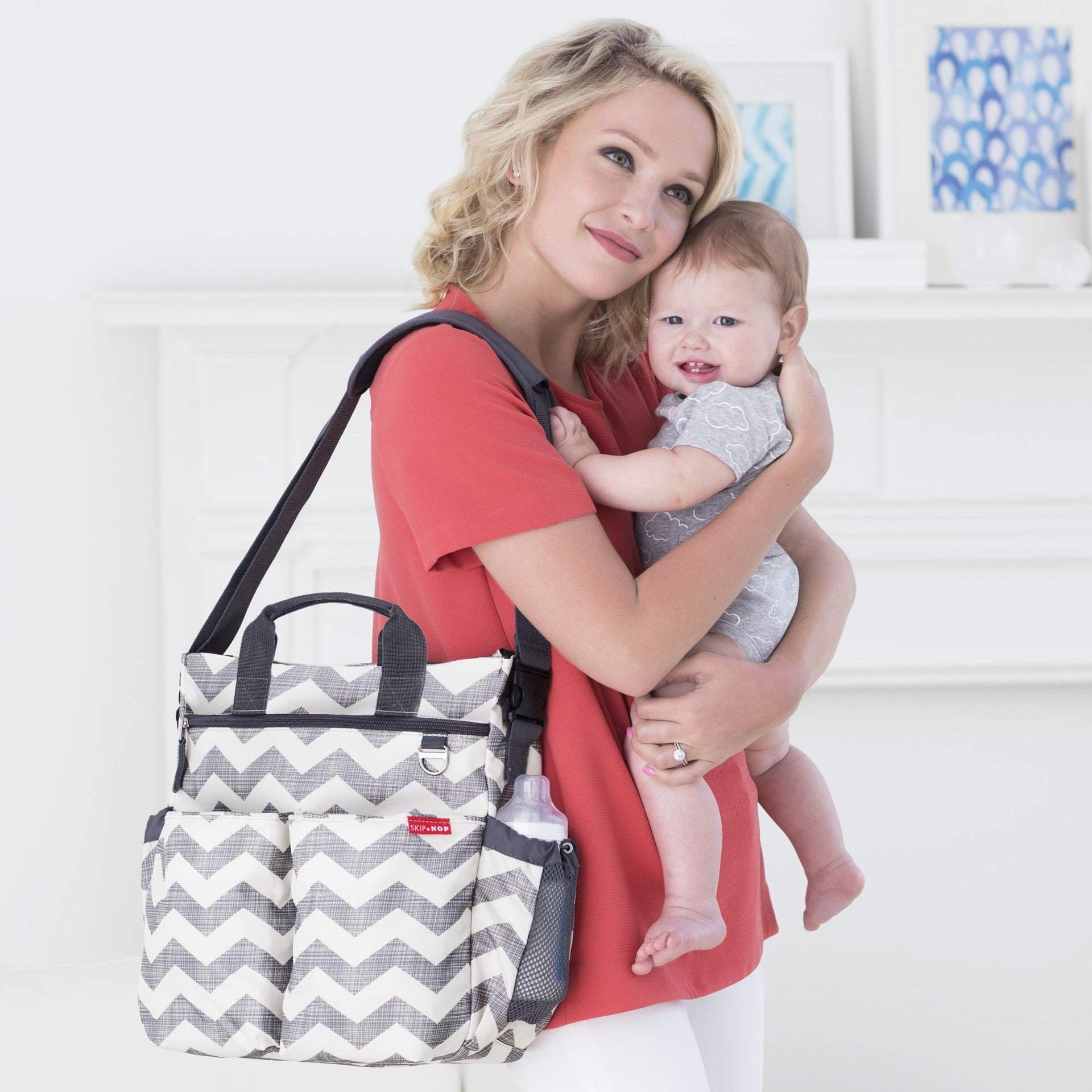 Skip Hop - Duo Signature Diaper Bag - Chevron - Image 2