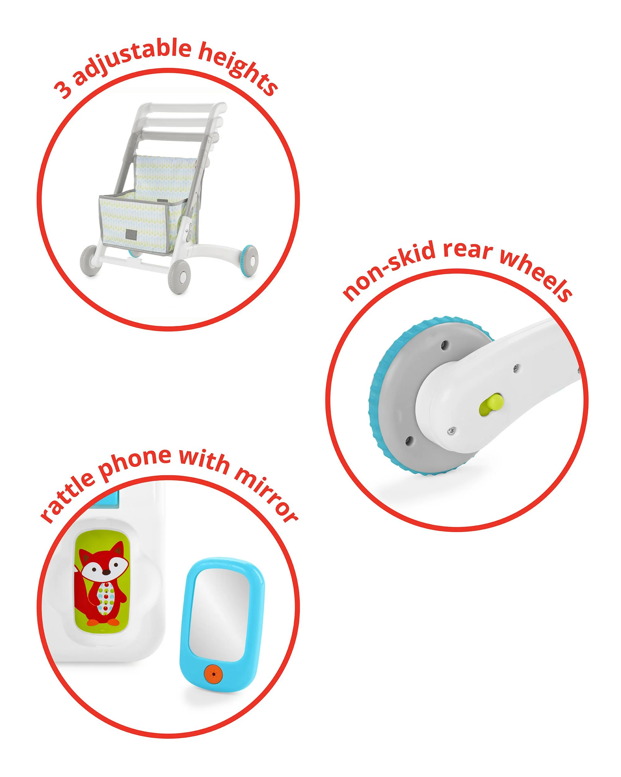 Skip Hop - Explore & More Grow Along 4-In-1 Activity Walker - Image 5