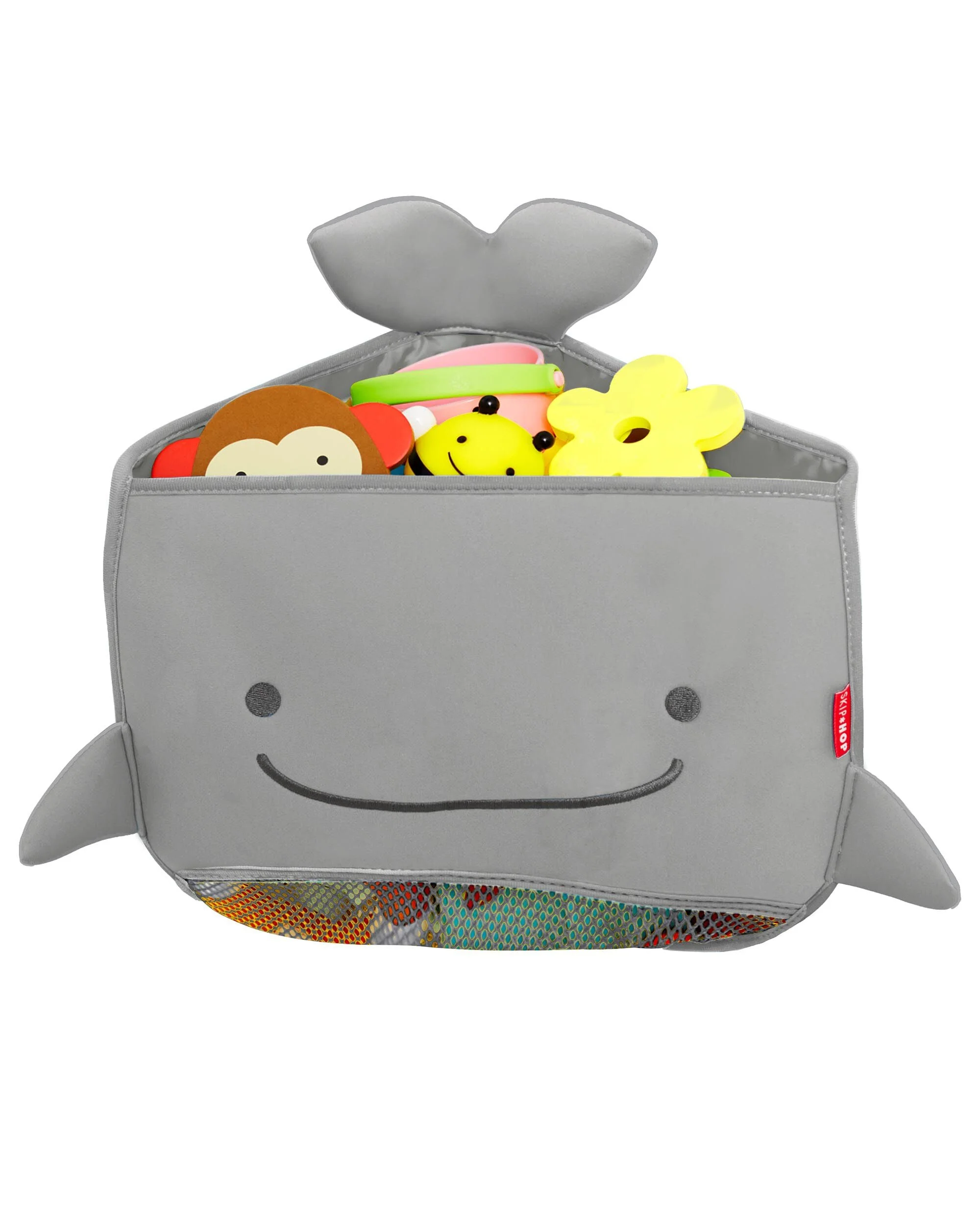Skip Hop - MOBY Corner Bath Toy Organizer (Grey) - Image 2