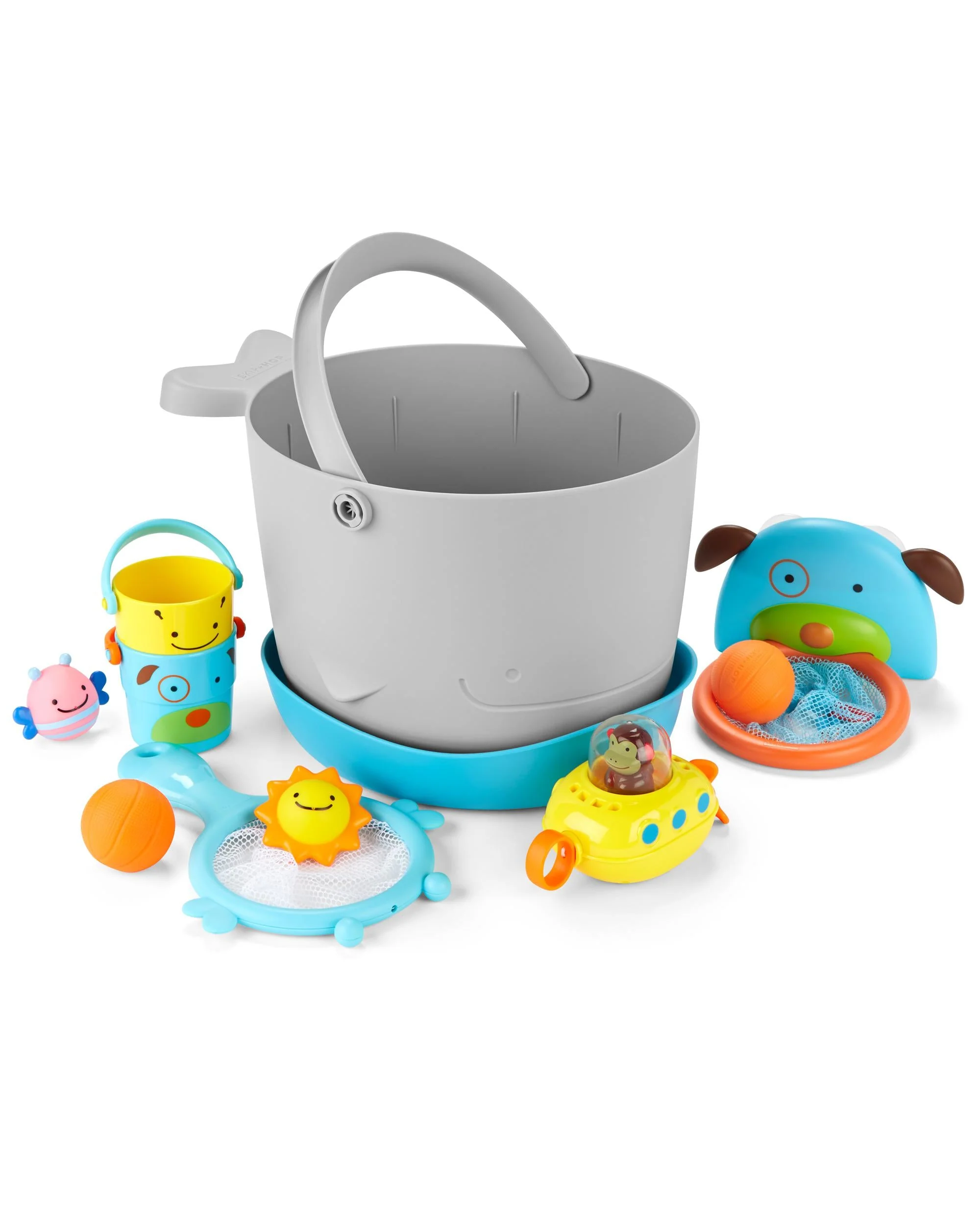 Skip Hop - MOBY Fun-Filled Bath Toy Bucket Gift Set - Image 3