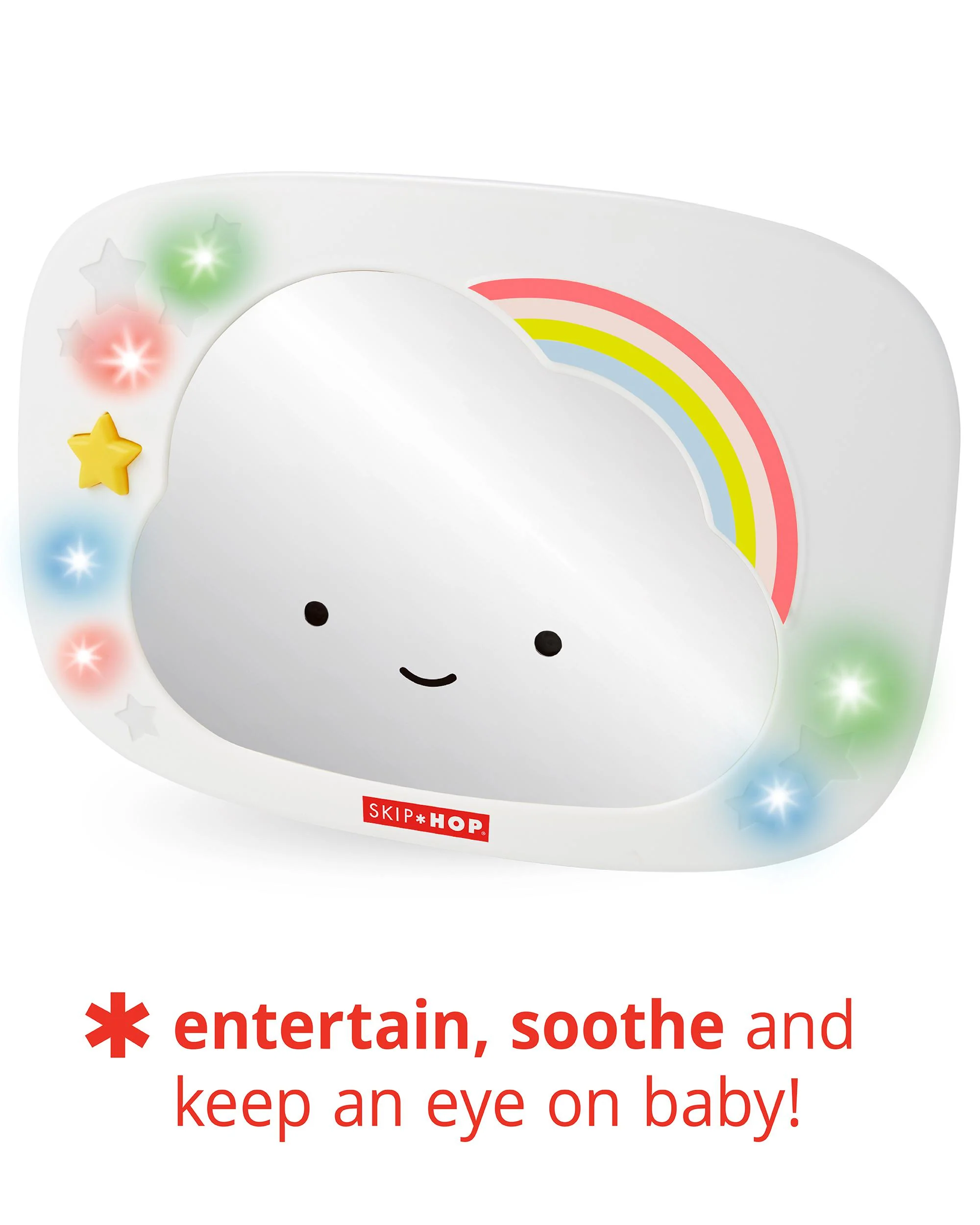 Skip Hop - Silver Lining Cloud Entertainment Car Mirror - Image 4