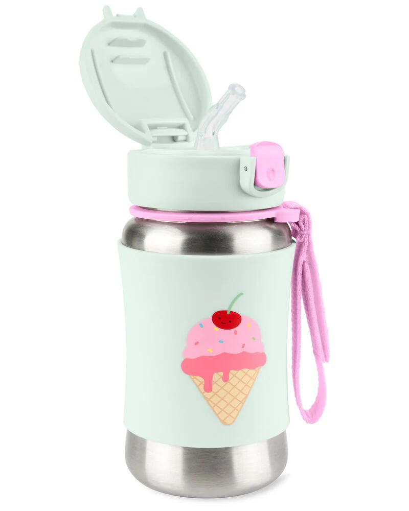 Skip Hop - Spark Style - Stainless Steel Straw Bottle - Image 2