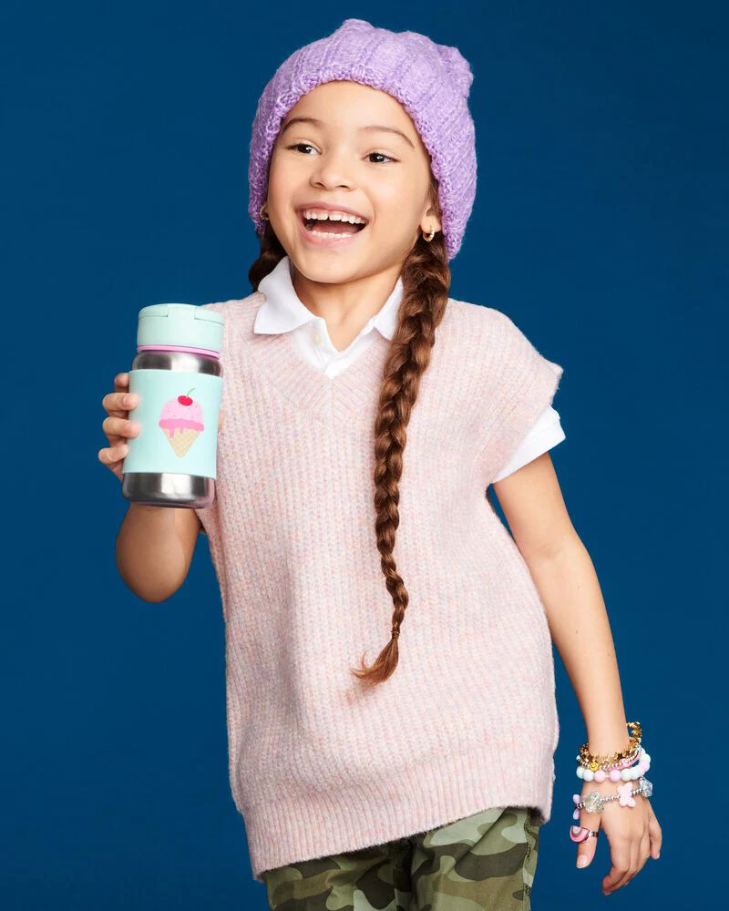 Skip Hop - Spark Style - Stainless Steel Straw Bottle - Image 3