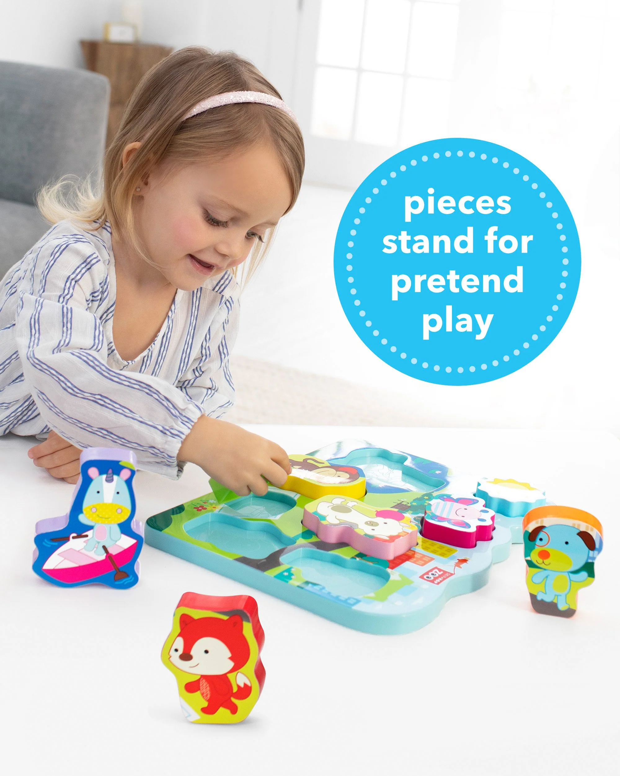 Skip Hop - Zoo Park Pals Puzzle - Image 2