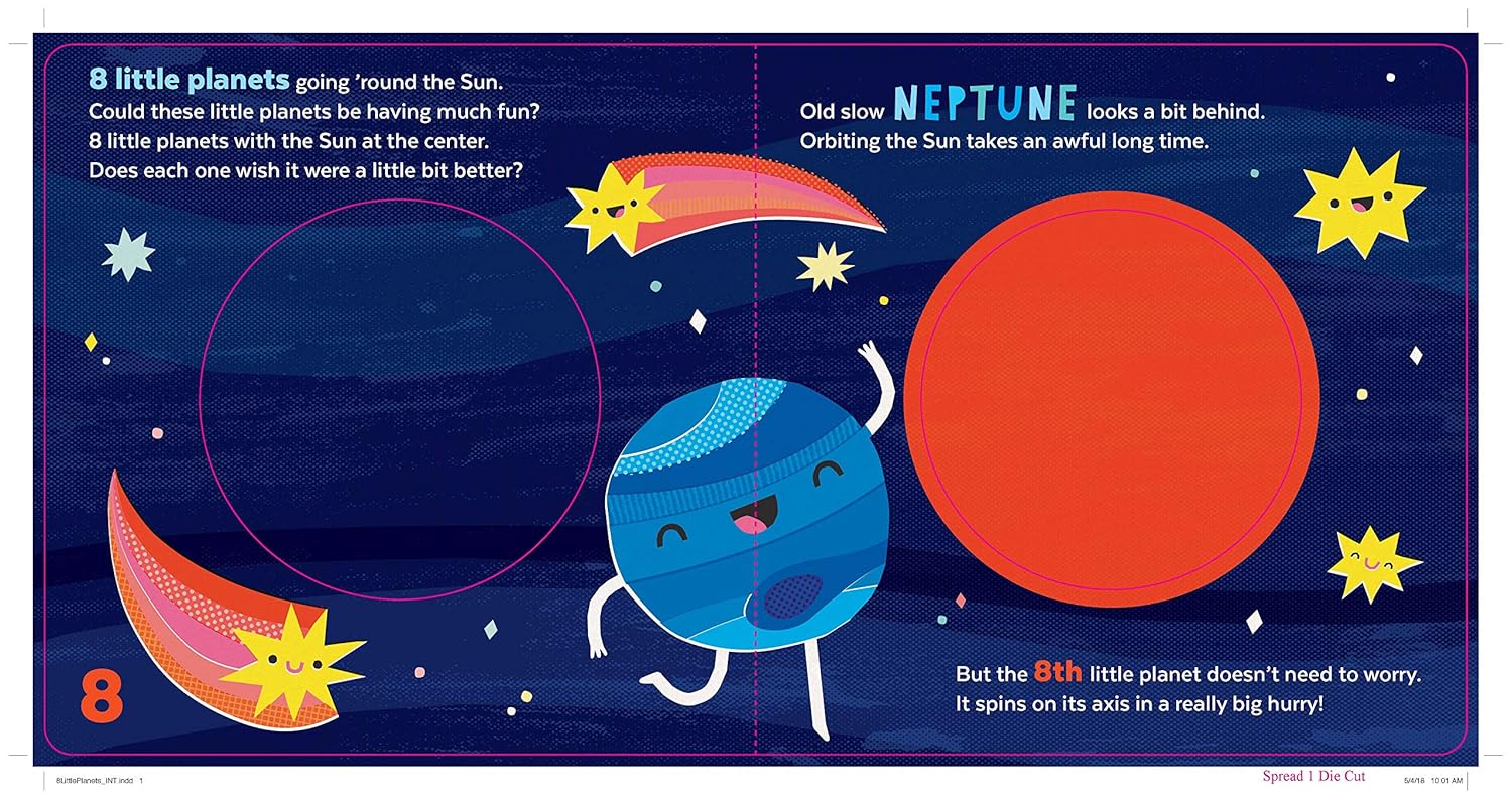 8 Little Planets (Board Book) - Image 3