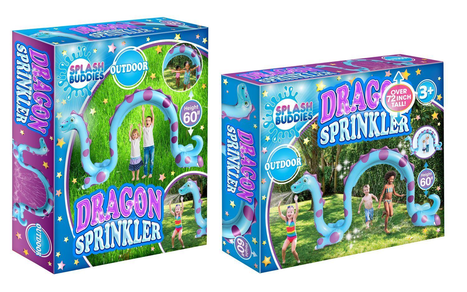 Splash Buddies - Outdoor Dragon Sprinkler