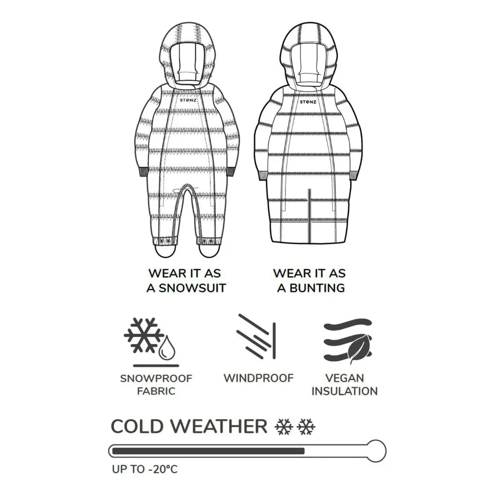 Stonz - Baby Puffer Snow Suit - Image 3