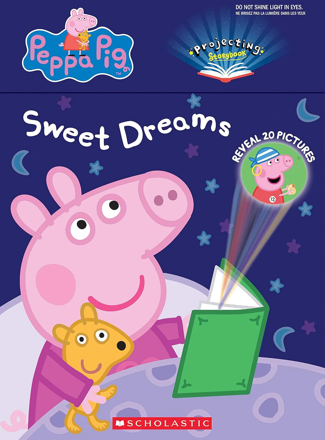 Sweet Dreams, Peppa: A Projecting Storybook (Hardcover)