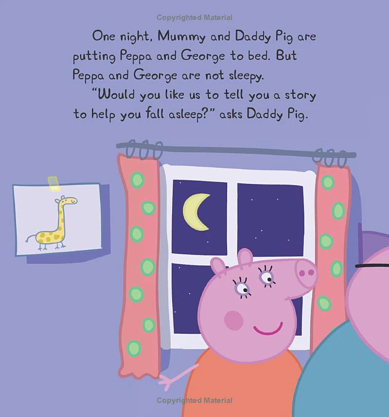 Sweet Dreams, Peppa: A Projecting Storybook (Hardcover) - Image 2