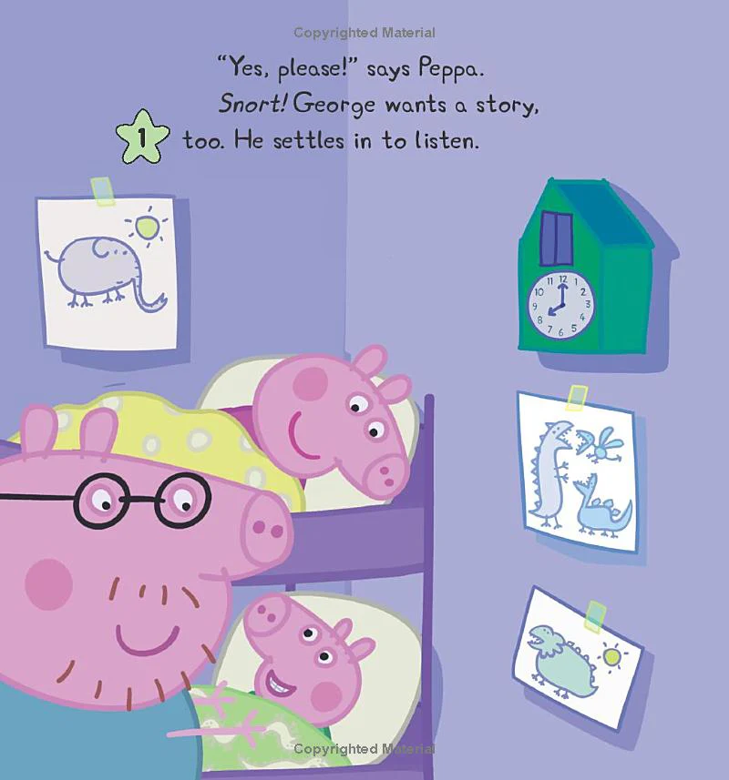 Sweet Dreams, Peppa: A Projecting Storybook (Hardcover) - Image 3