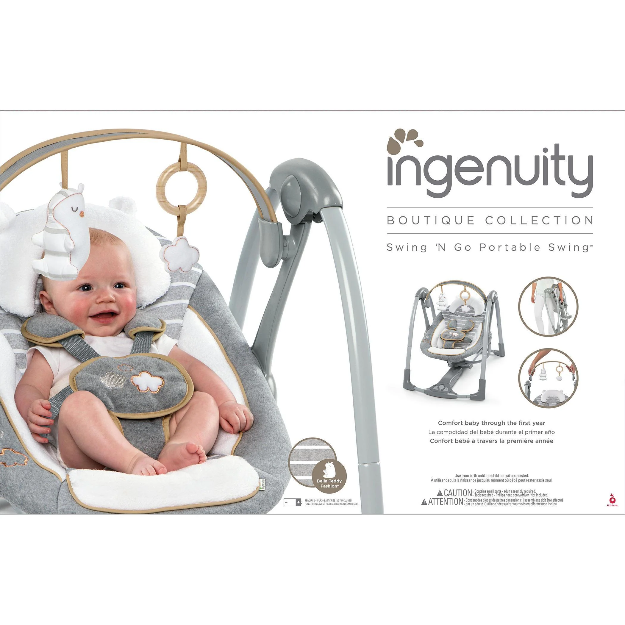 Ingenuity - Swing 'n Go Swing (Bella Teddy) - Image 6