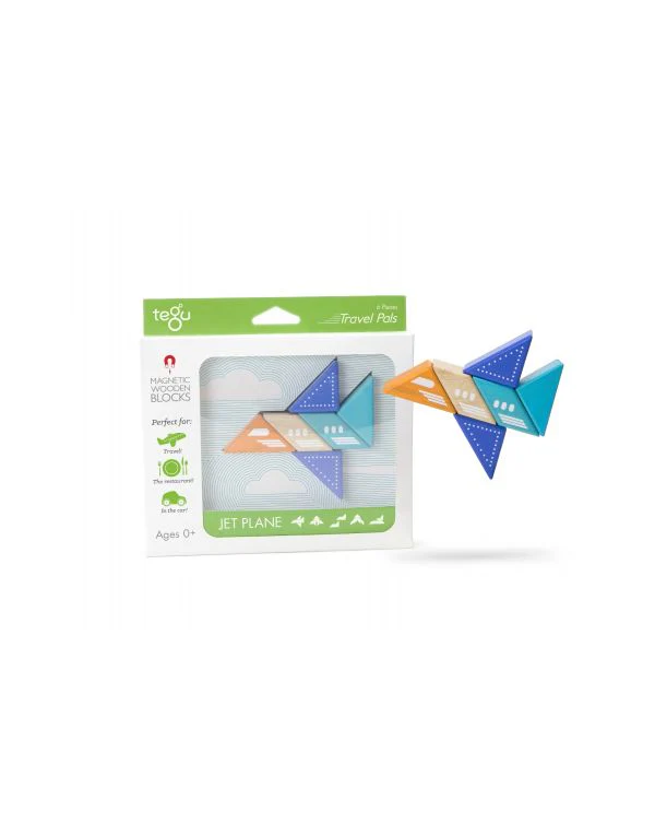 Tegu - Travel Pals Wooden Magnetic Blocks