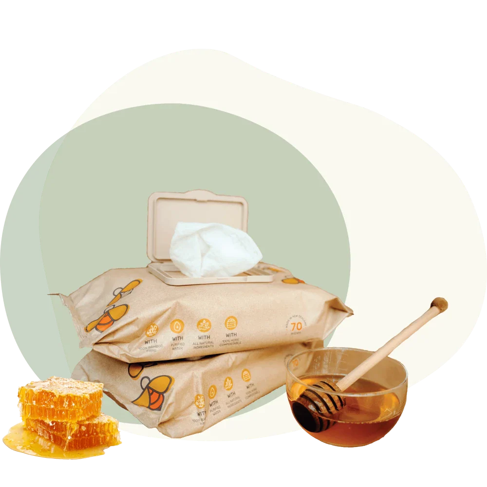 Terra - Bamboo Baby Wipes - Manuka Honey - Image 2