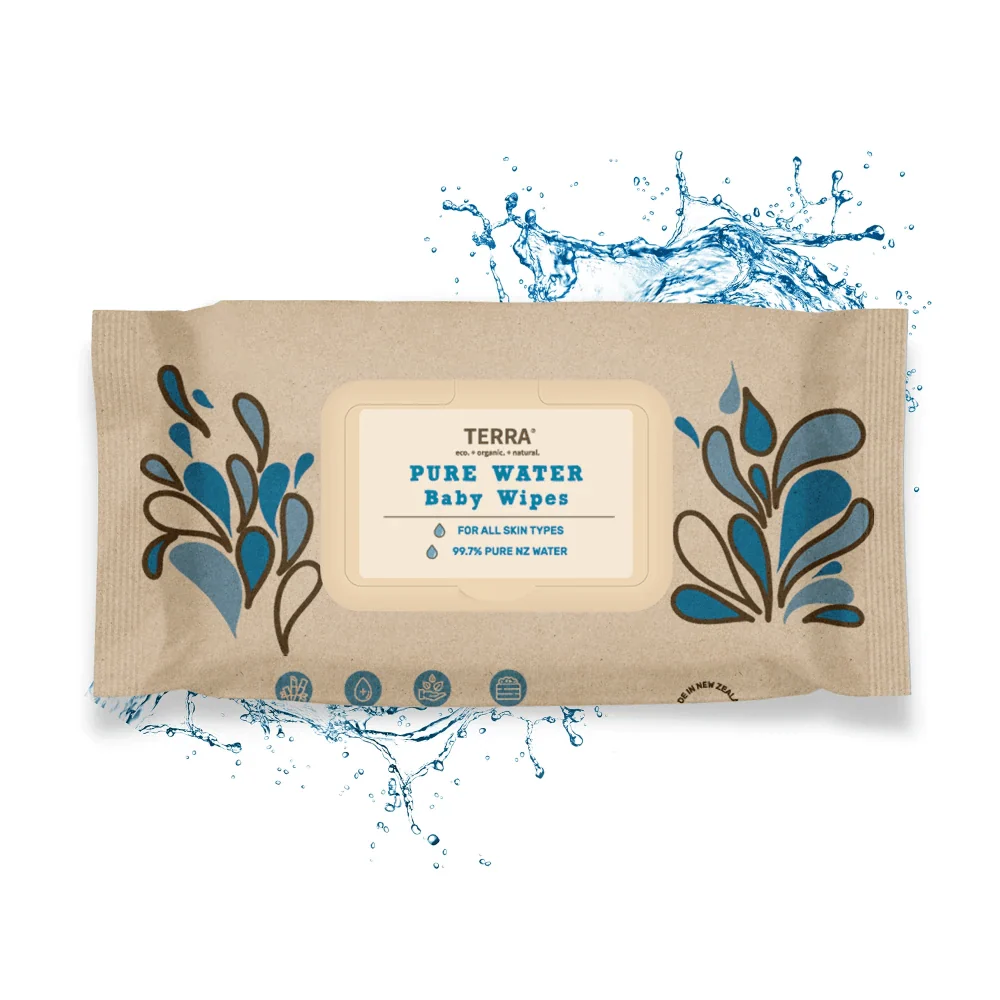 Terra - Bamboo Baby Wipes - Pure NZ Water