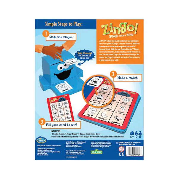 ThinkFun - Zingo! Sesame Street - Image 3