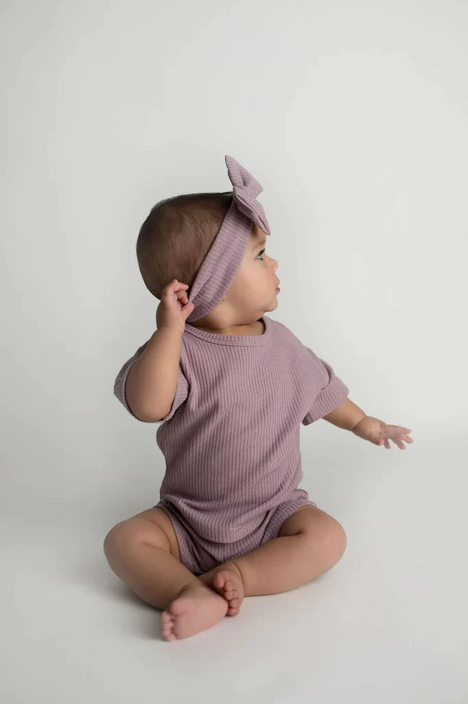 Three Little Tots - Summer Waffle Toddler Top & Bottom Set - Image 4