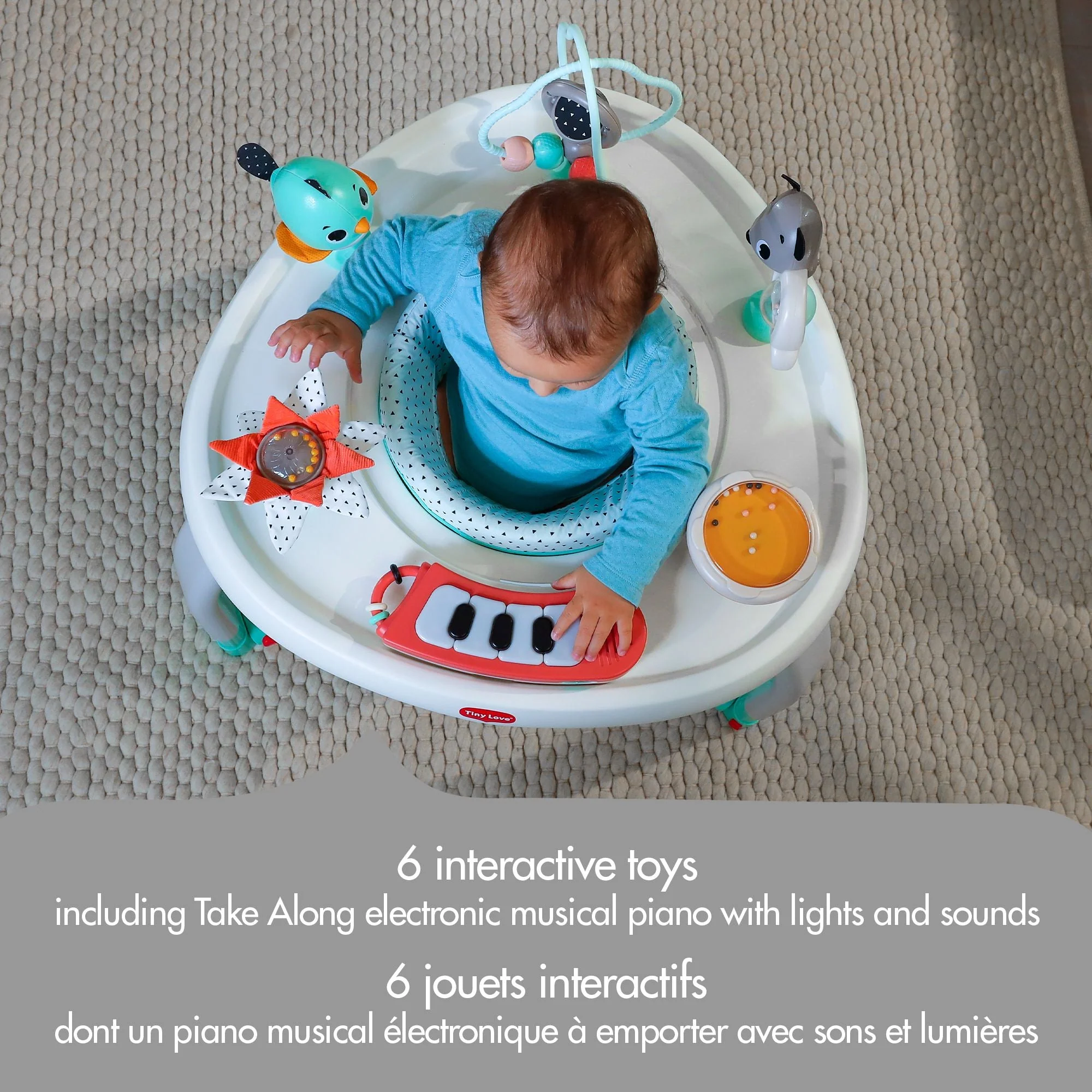 Tiny Love - Magical Tales™ 5-in-1 Here I Grow Stationary Activity Center - Image 8