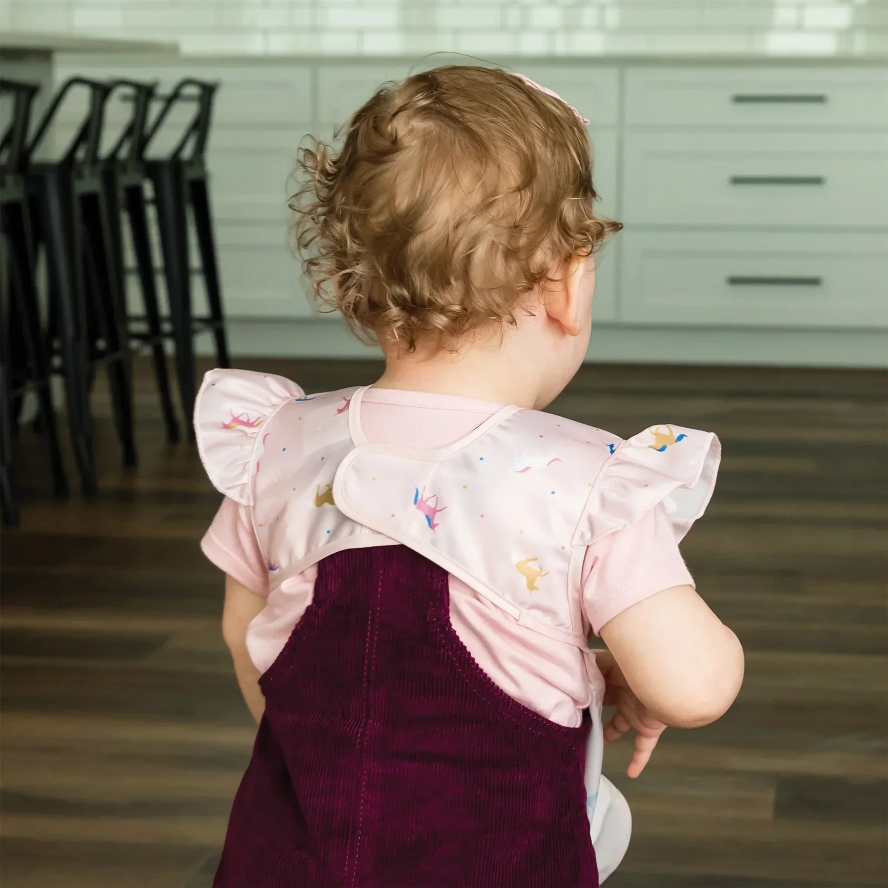 Tiny Twinkle - Mess-Proof Apron Bib Rufflie - Image 4