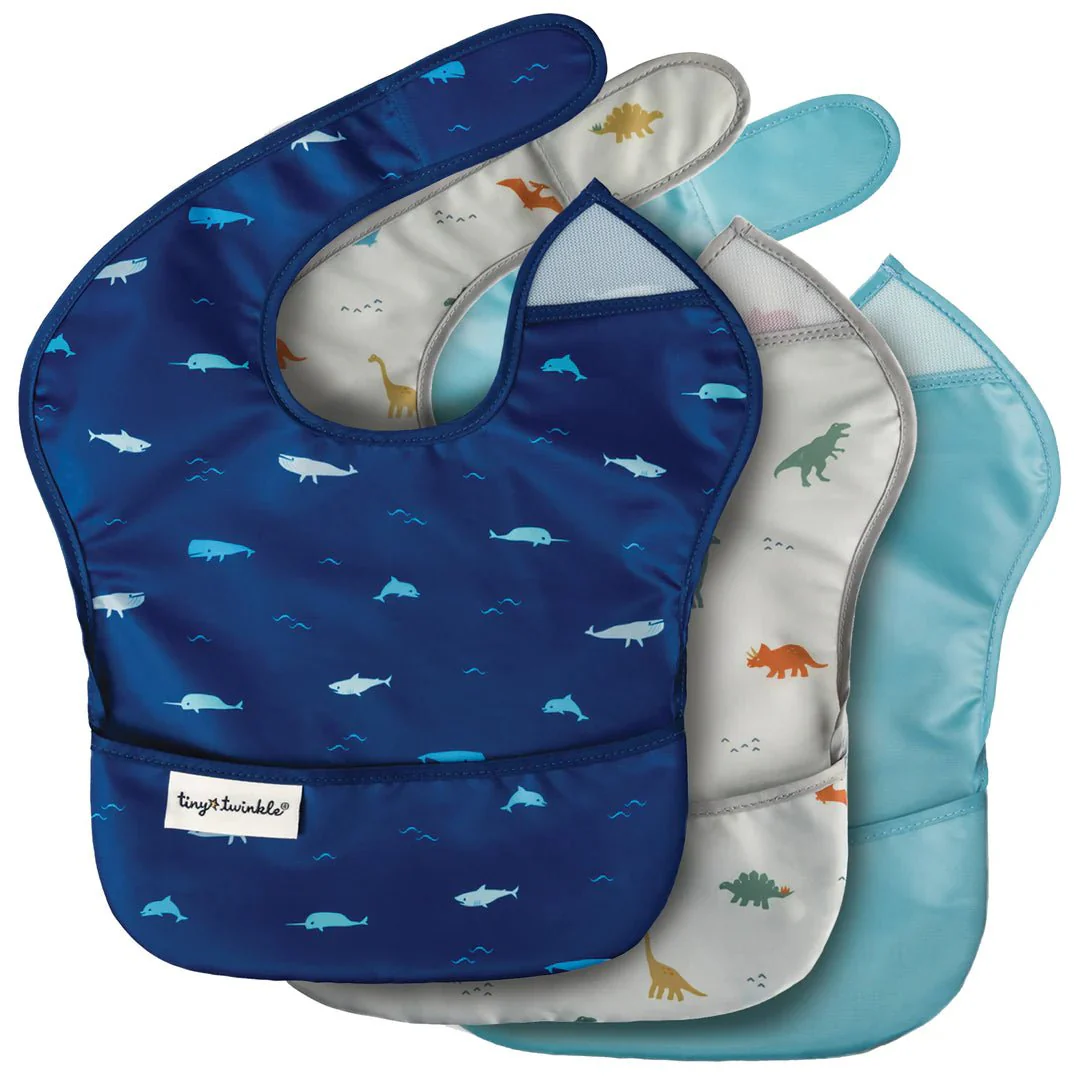 Tiny Twinkle - Mess-Proof Easy Bib - 3PK - Image 3