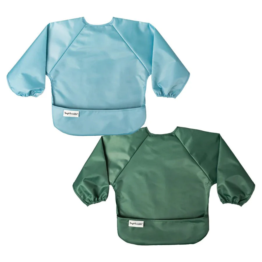 Tiny Twinkle - Mess-Proof Full Sleeve Bib - 2 Pack - Image 5