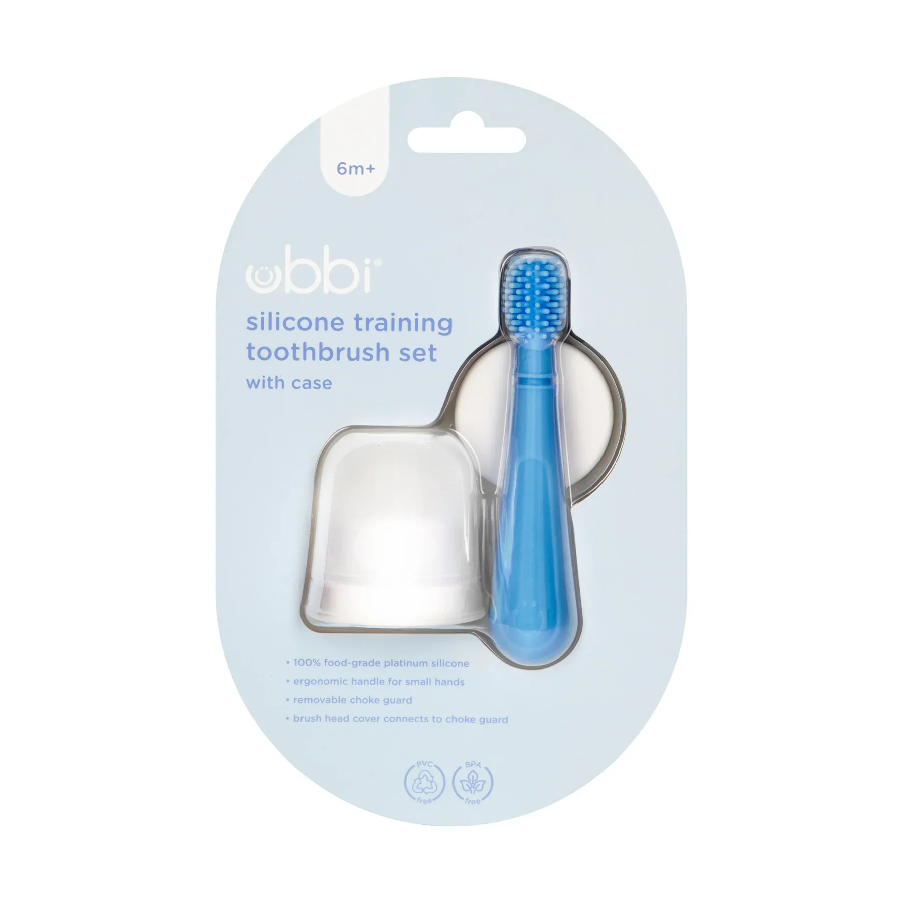 Ubbi - Silicone Training Toothbrush & Case - Image 3