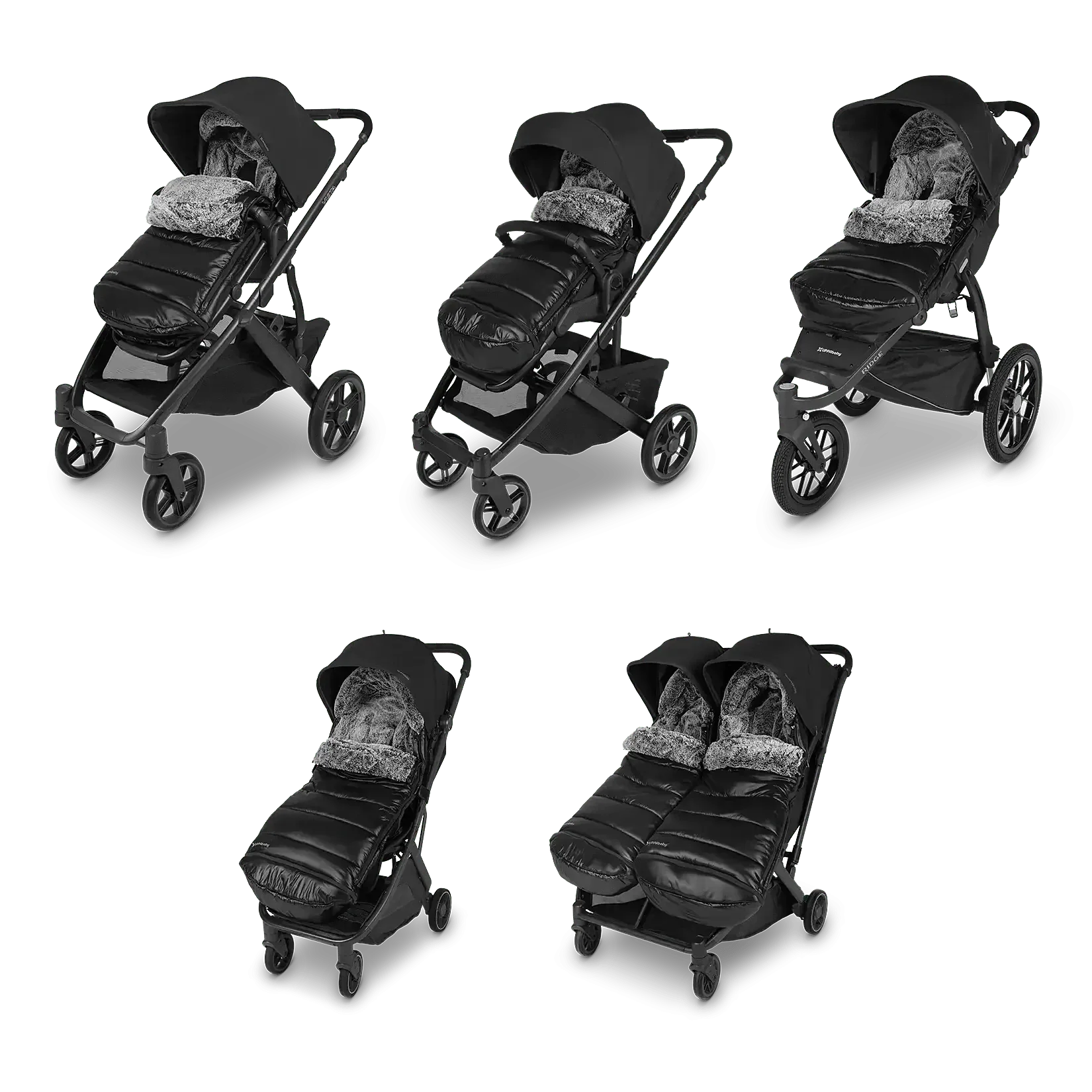 Uppababy - CozyGanoosh Luxe Premium Stroller Footmuff - Image 5