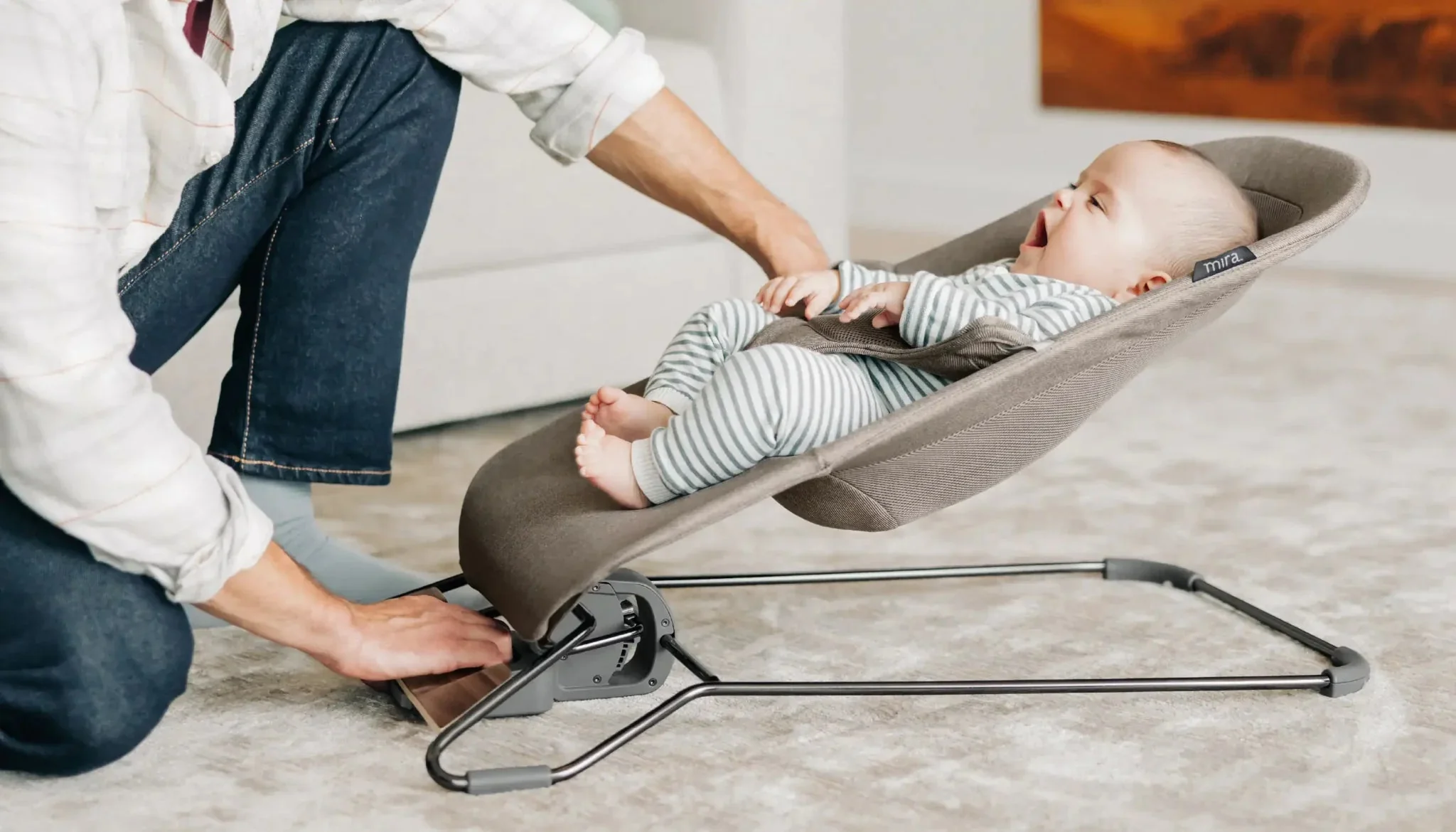 Uppababy - Mira 2-in-1 Bouncer and Seat - Image 10