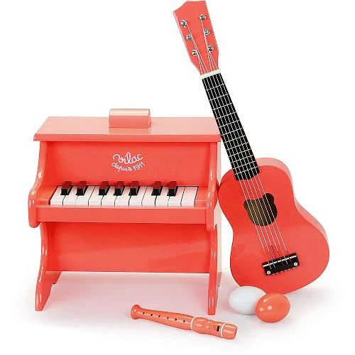 Vilac - Bright Orange Piano - Image 2