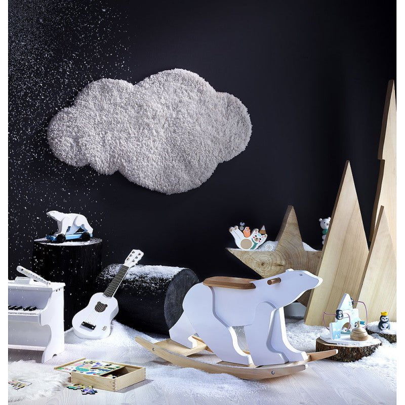 Vilac - Pompon Polar Bear Rocker - Image 4