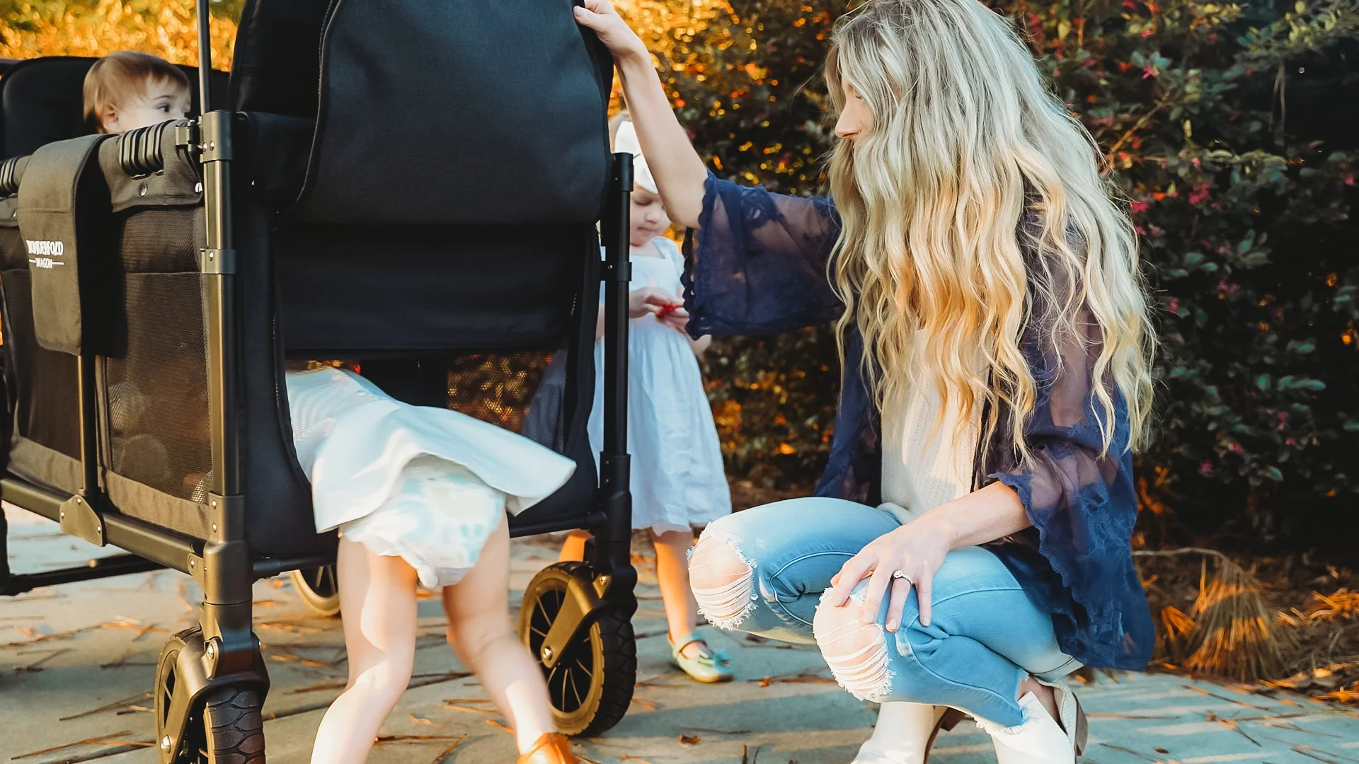 Wonderfold - W4 Luxe Premium Push Quad Stroller - Image 14