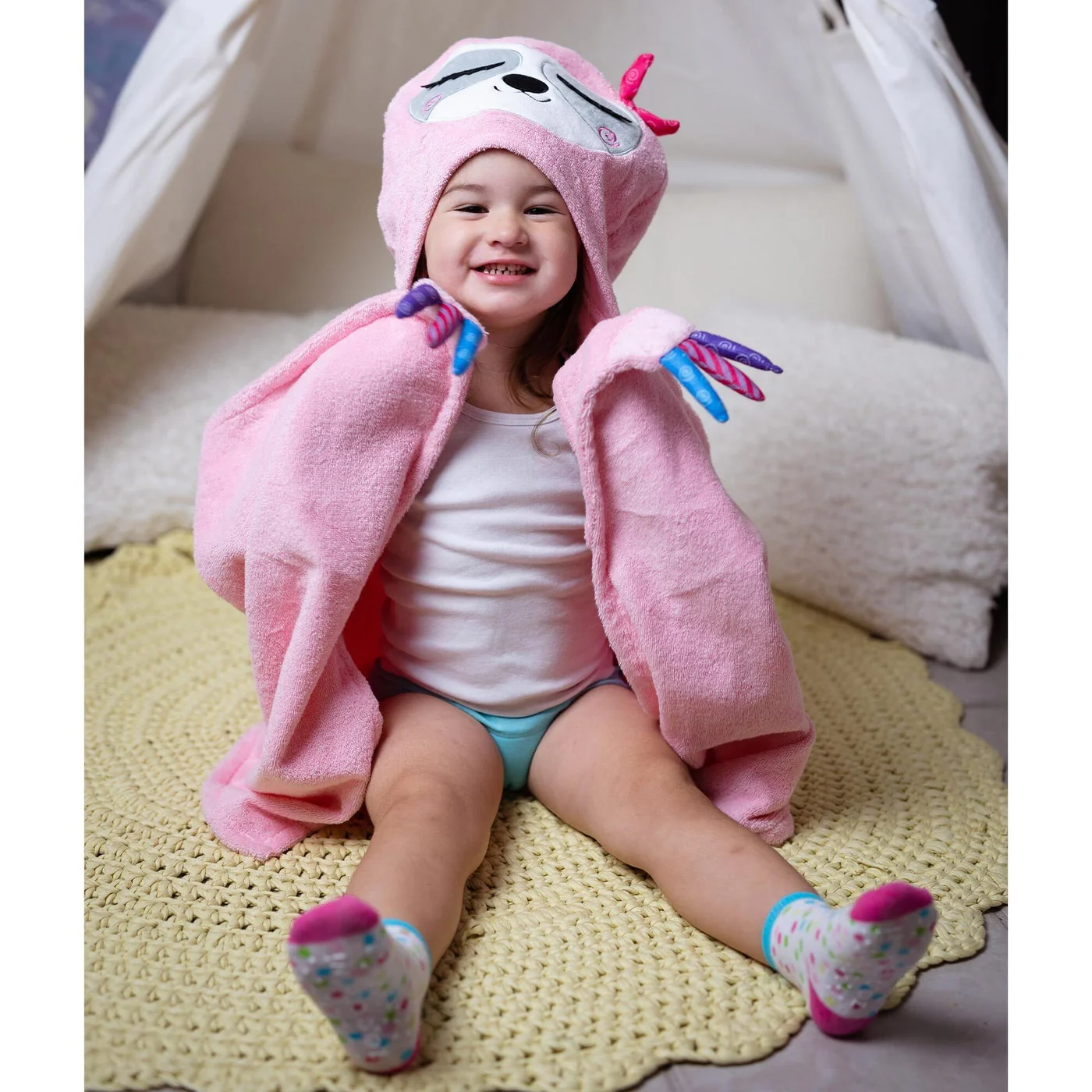 Zoocchini - Hooded Toddler Bath Towel - Image 7