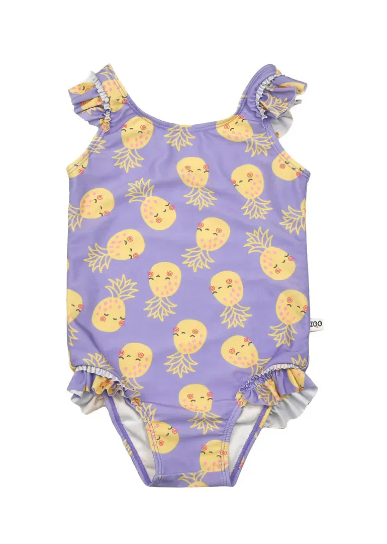 Zoocchini - Ruffled Swimsuit - 1 Piece